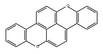 Xantheno[2,1,9-mna]xanthene Structural