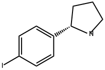 Pyrrolidine, 2-(4-iodophenyl)-, (2S)- Structural
