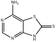 Thiazolo[4,5-d]pyrimidine-2(3H)-thione, 7-amino- Structural