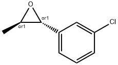rac-(2r,3r)-2-(3-chlorophenyl)-3-methyloxirane Structural