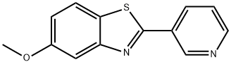 Benzothiazole, 5-methoxy-2-(3-pyridinyl)- Structural