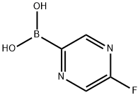 Boronic acid, B-(5-fluoro-2-pyrazinyl)- Structural