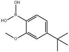 Boronic acid, B-[4-(1,1-dimethylethyl)-2-methoxyphenyl]- Structural