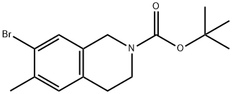 2(1H)-Isoquinolinecarboxylic acid, 7-bromo-3,4-dihydro-6-methyl-, 1,1-dimethylethyl ester