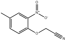 Acetonitrile, 2-(4-methyl-2-nitrophenoxy)- Structural