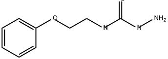 Hydrazinecarboxamide, N-(2-phenoxyethyl)- Structural