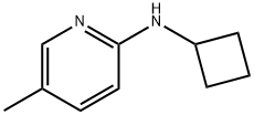 N-Cyclobutyl-5-methylpyridin-2-amine Structural