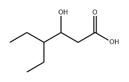 Hexanoic acid, 4-ethyl-3-hydroxy- Structural