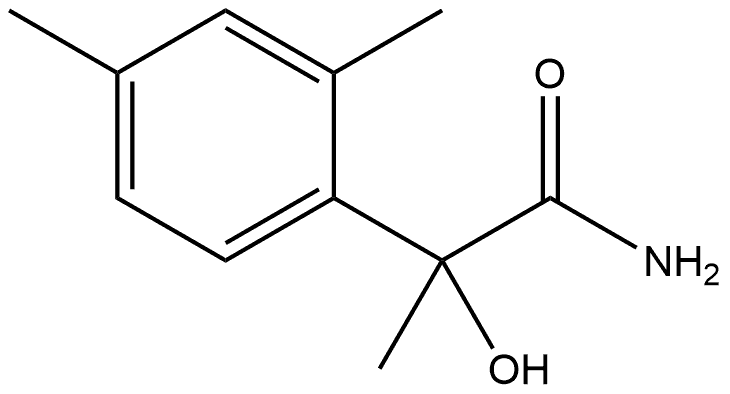 Benzeneacetamide, α-hydroxy-α,2,4-trimethyl- Structural