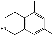 Isoquinoline, 7-fluoro-1,2,3,4-tetrahydro-5-methyl- Structural