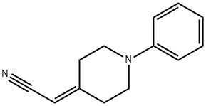 Acetonitrile, 2-(1-phenyl-4-piperidinylidene)- Structural