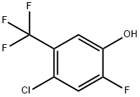 Phenol, 4-chloro-2-fluoro-5-(trifluoromethyl)- Structural