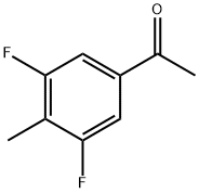 Ethanone, 1-(3,5-difluoro-4-methylphenyl)- Structural