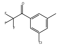 Ethanone, 1-(3-chloro-5-methylphenyl)-2,2,2-trifluoro- Structural