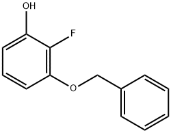 Phenol, 2-fluoro-3-(phenylmethoxy)- Structural