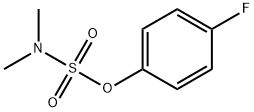 Sulfamic acid, N,N-dimethyl-, 4-fluorophenyl ester Structural