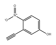Phenol, 3-ethynyl-4-nitro- Structural