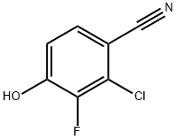 Benzonitrile, 2-chloro-3-fluoro-4-hydroxy- Structural