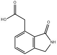 Isoindolin-1-one-7-acetic acid Structural