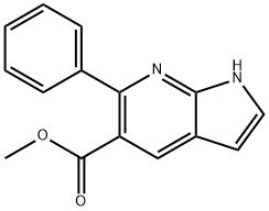 Methyl 6-phenyl-1H-pyrrolo[2,3-b]pyridine-5-carboxylate