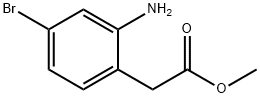 Benzeneacetic acid, 2-amino-4-bromo-, methyl ester