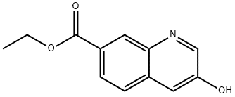 Ethyl 3-hydroxyquinoline-7-carboxylate Structural