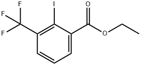 Ethyl 2-iodo-3-(trifluoromethyl)benzoate Structural