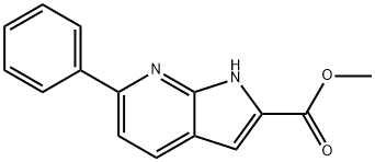 Methyl 6-phenyl-1H-pyrrolo[2,3-b]pyridine-2-carboxylate