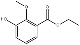 Benzoic acid, 3-hydroxy-2-methoxy-, ethyl ester Structural