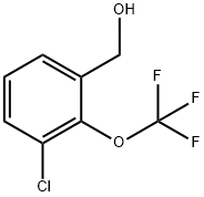 Benzenemethanol, 3-chloro-2-(trifluoromethoxy)- Structural