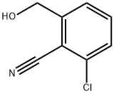 Benzonitrile, 2-chloro-6-(hydroxymethyl)- Structural