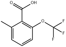 Benzoic acid, 2-methyl-6-(trifluoromethoxy)- Structural