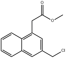 Methyl 2-(chloromethyl)naphthalene-4-acetate Structural