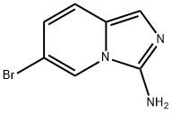 Imidazo[1,5-a]pyridin-3-amine, 6-bromo- Structural