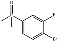 Phosphine oxide, (4-bromo-3-fluorophenyl)dimethyl- Structural