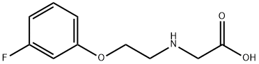 Glycine, N-[2-(3-fluorophenoxy)ethyl]- Structural