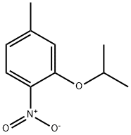 Benzene, 4-methyl-2-(1-methylethoxy)-1-nitro- Structural