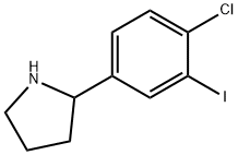 2-(4-chloro-3-iodophenyl)pyrrolidine