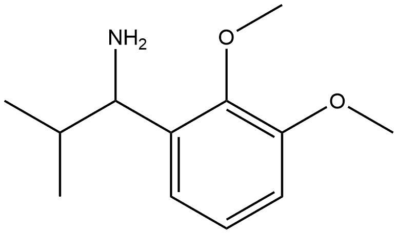 Benzenemethanamine, 2,3-dimethoxy-α-(1-methylethyl)- Structural