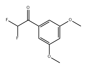 Ethanone, 1-(3,5-dimethoxyphenyl)-2,2-difluoro- Structural