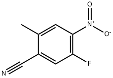 Benzonitrile, 5-fluoro-2-methyl-4-nitro- Structural