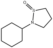 Isothiazolidine, 2-cyclohexyl-, 1-oxide Structural