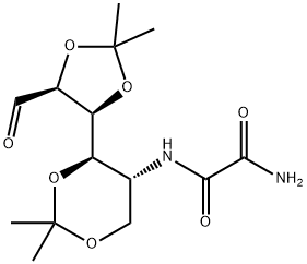 D-Mannose, 5-[(aminooxoacetyl)amino]-5-deoxy-2,3:4,6-bis-O-(1-methylethylidene)- (9CI) Structural