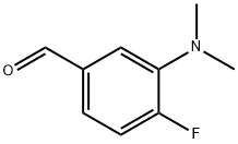 Benzaldehyde, 3-(dimethylamino)-4-fluoro- Structural
