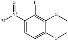 Benzene, 2-fluoro-3,4-dimethoxy-1-nitro- Structural