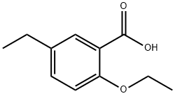 Benzoic acid, 2-ethoxy-5-ethyl- Structural