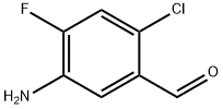 Benzaldehyde, 5-amino-2-chloro-4-fluoro- Structural
