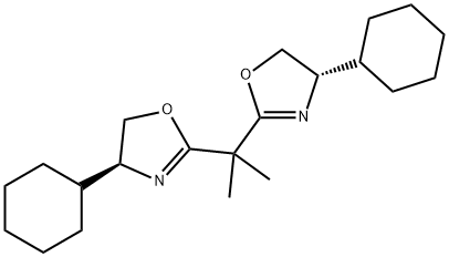 Oxazole, 2,2'-(1-methylethylidene)bis[4-cyclohexyl-4,5-dihydro-, (4S,4'S)- Structural