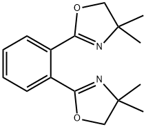 Oxazole, 2,2'-(1,2-phenylene)bis[4,5-dihydro-4,4-dimethyl- Structural