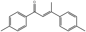 Z / e-1,3-di-p-methylphenyl-2-ene-butanone Structural